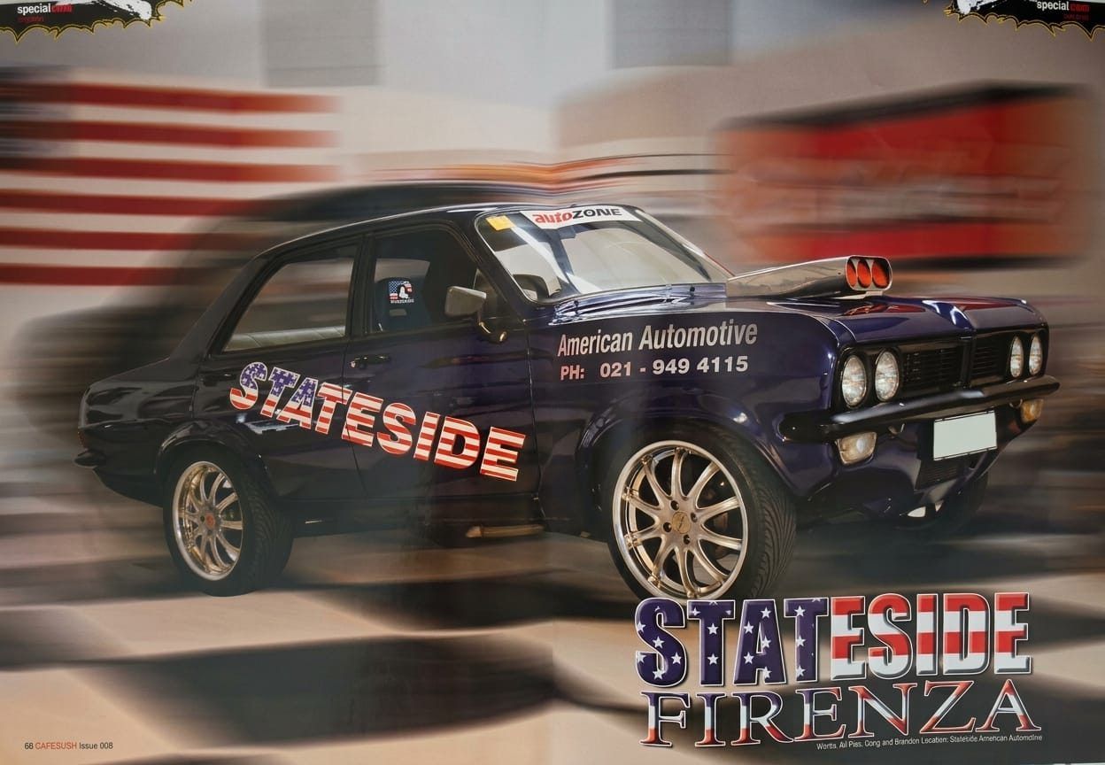 Stateside Firenza magazine spread from Speed and Sound Magazine