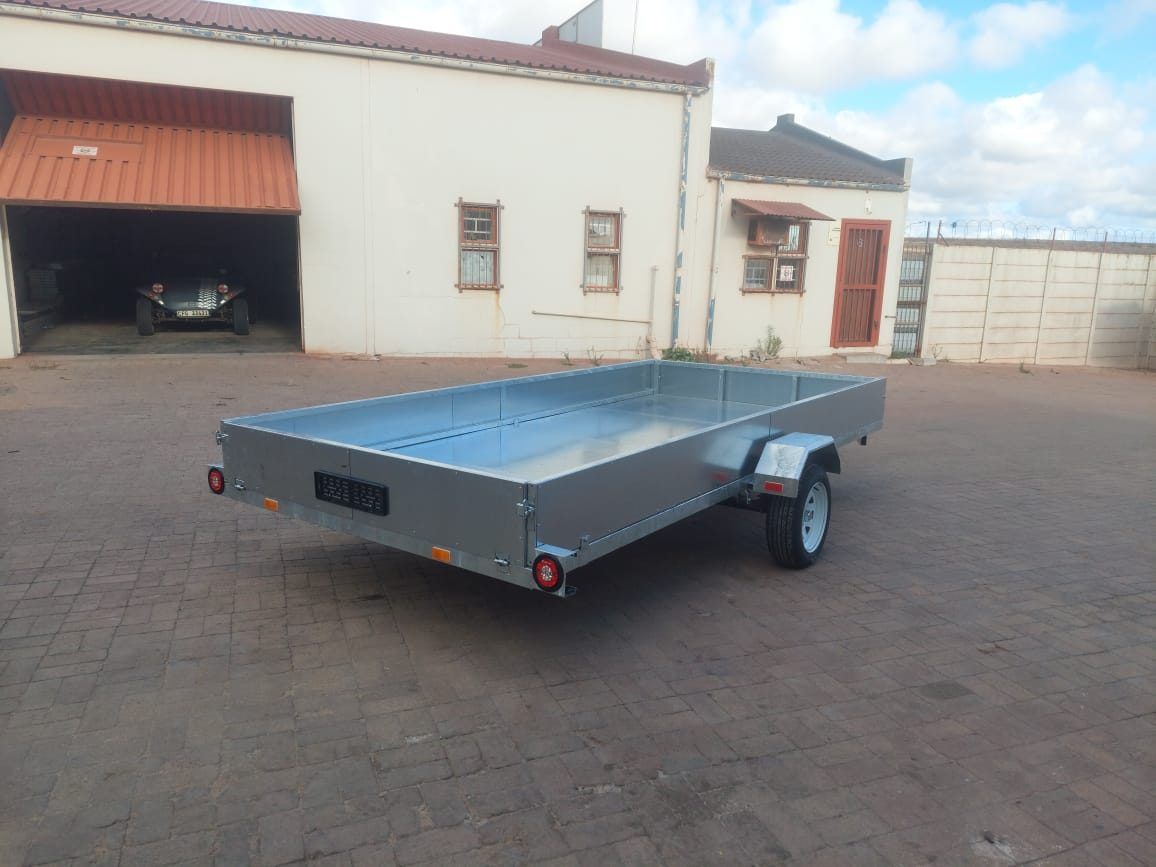 Custom aluminium utility trailer built at JS Customs